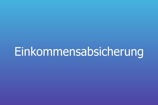 einkommensabsicherung