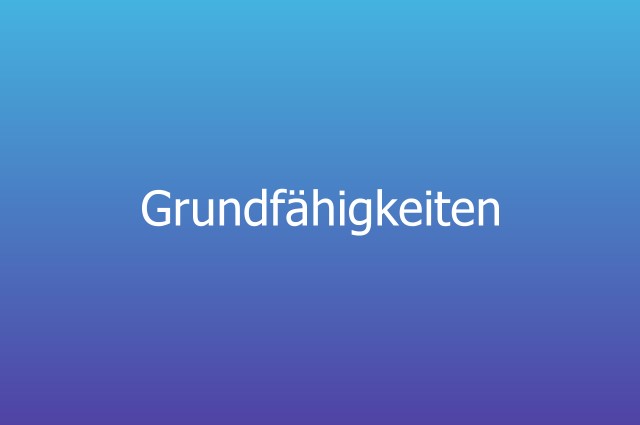 grundfähigkeiten