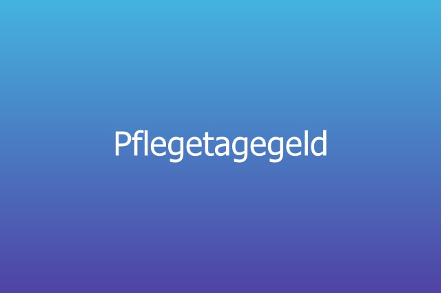 pflegetagegeld