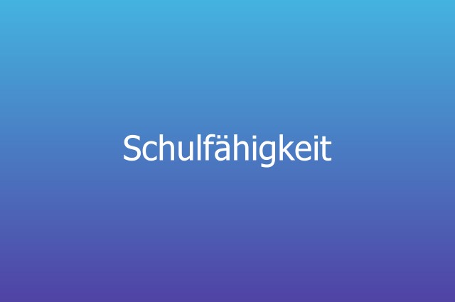 schulfähigkeit